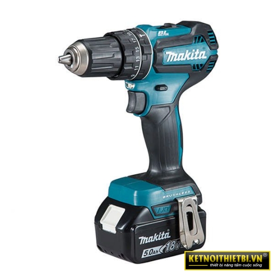 Máy khoan búa và vặn vít pin 18V Makita DHP485SFE