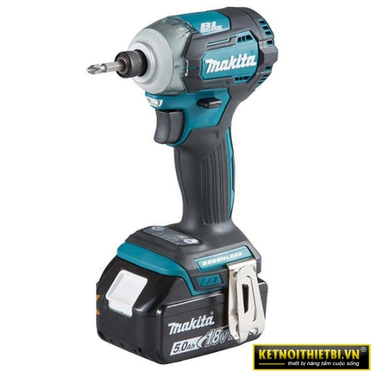 Máy vặn vít xung dầu pin 18V Makita DTS141RME