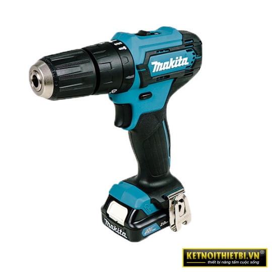 Máy khoan búa và vặn vít pin 12V Makita HP333DNX10
