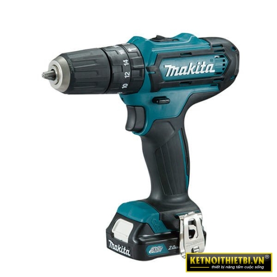 Máy khoan búa vặn vít pin 12V Makita HP333DSAE