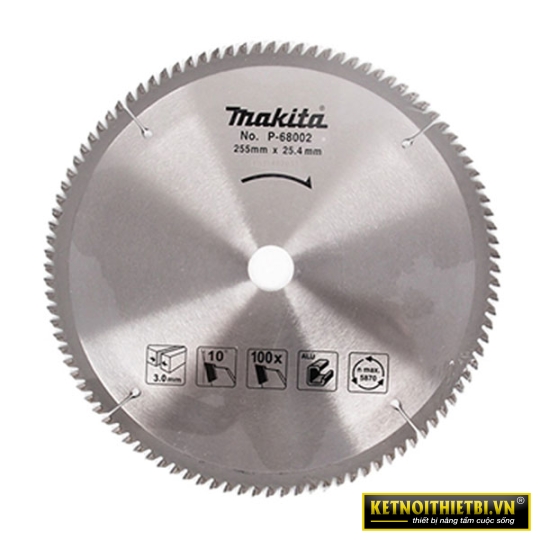 Lưỡi cắt nhôm 255mm Makita P-68002