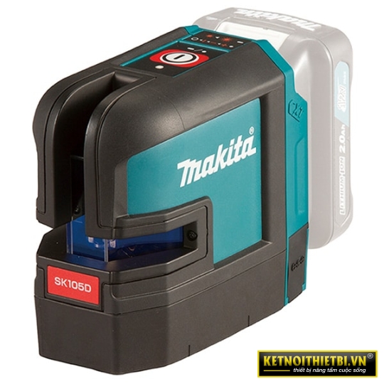 Thân máy cân mực laser tia đỏ pin 12V Makita SK105DZ