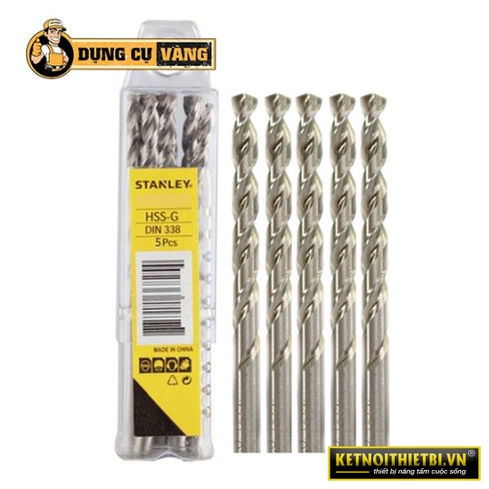 Mũi khoan sắt HSS 8mm Stanley STA50104B05