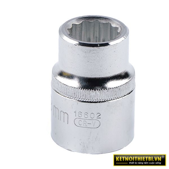 Đầu tuýp 12 cạnh 3/4in &#8211; 19mm Sata 16602