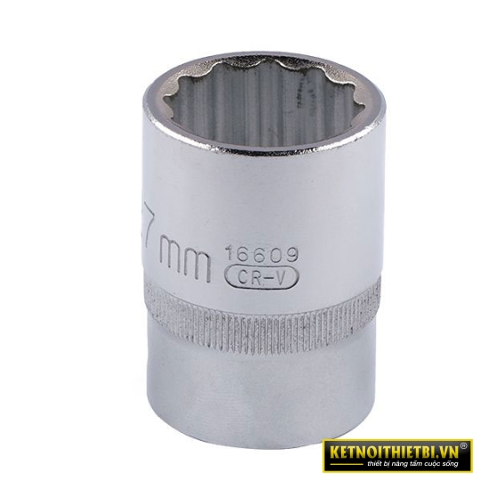 Đầu tuýp 12 cạnh 3/4in &#8211; 27mm Sata 16609