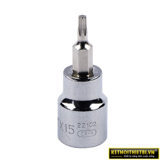Đầu tuýp mũi sao 3/8in &#8211; T15 Sata 22102