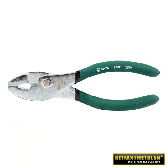 Kềm hai lỗ 6in Sata 70511