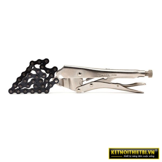 Kềm bấm chết mỏ kẹp xích 19in Sata 71701