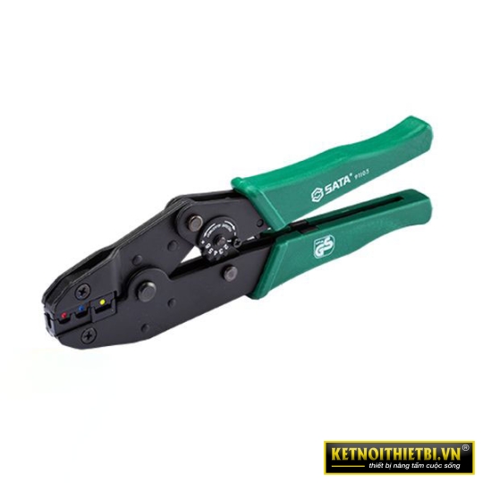 Kềm bấm đầu cable 9in Sata 91105