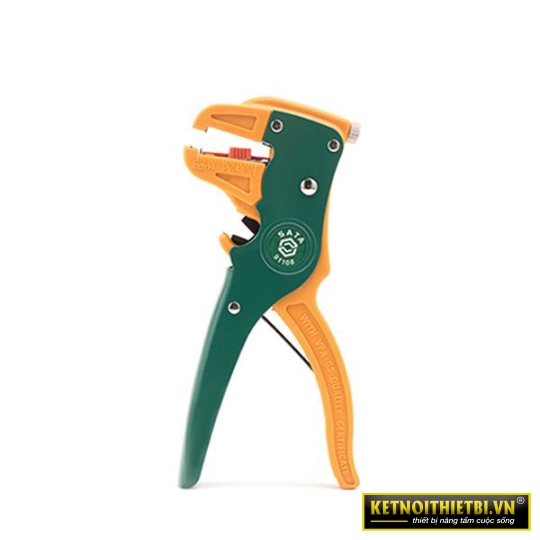 Kềm cắt &#8211; tuốt dây có điều chỉnh 6.5in Sata 91108