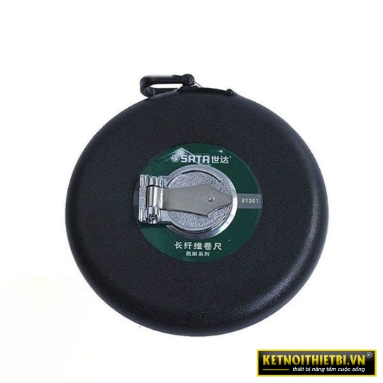Thước dây sợi thủy tinh 20m Sata 91361