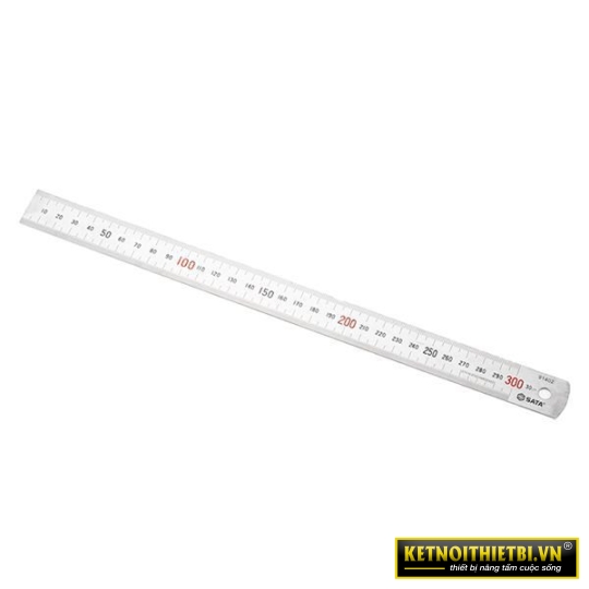 Thước lá thẳng 30cm Sata 91402