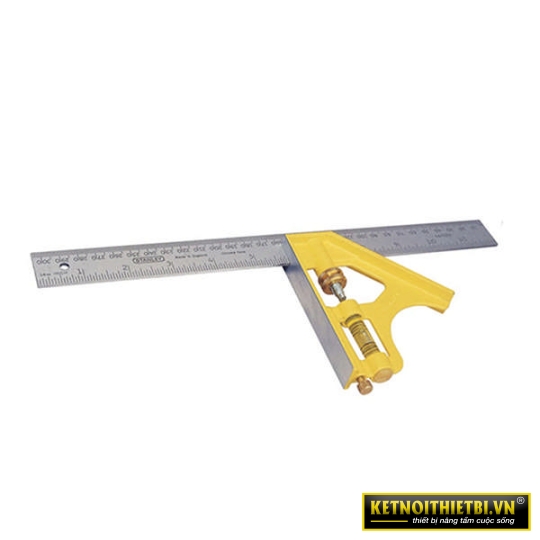 Thước eke thủy cán sắt 12"/300mm Stanley 46-028