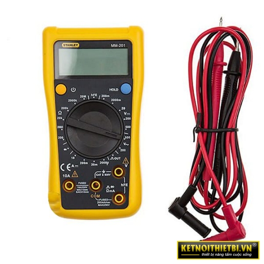 Dụng cụ đo mạch điện đồng hồ đo điện digital Stanley MM-201-23C