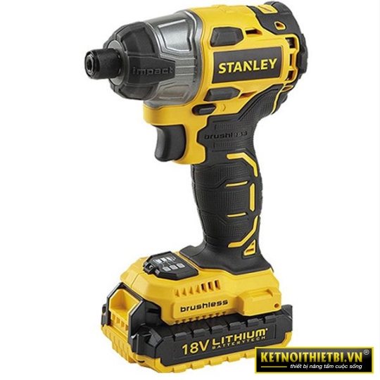 Máy vặn vít động lực pin 18V Stanley SBI201D2K-B1