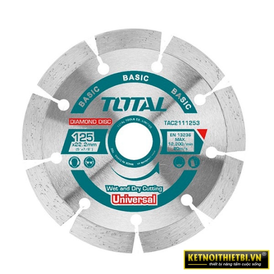 Đĩa cắt gạch khô 115x22mm Total TAC2111153