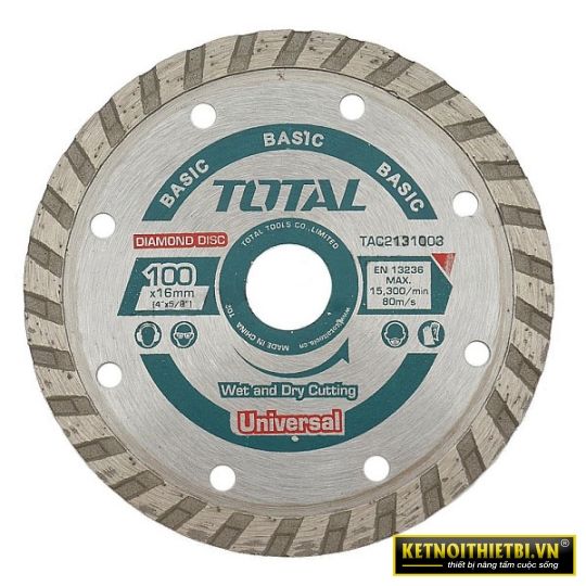 Đĩa cắt gạch 125x22mm Total TAC2131253