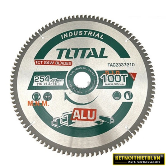 Lưỡi cưa nhôm hợp kim TCT 254mm Total TAC2337210