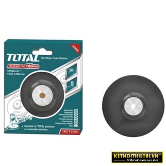 Đĩa cao su đánh bóng 180mm Total TAC7111801
