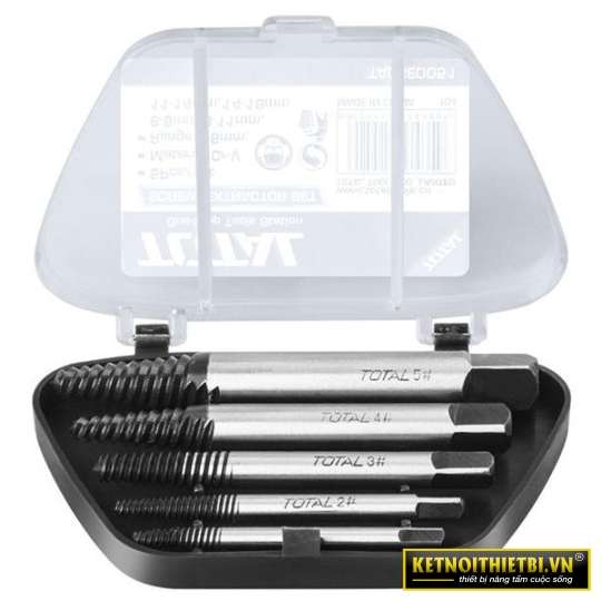 Bộ 5 mũi ven răng 3-18mm Total TACSE0051