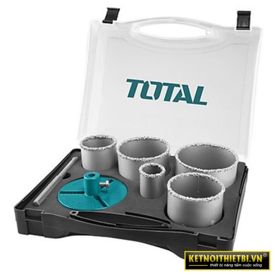 Bộ 7 mũi khoét lỗ 33-83mm Total TACSH2071