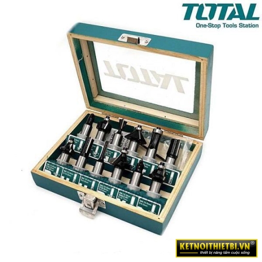 Bộ mũi phay gỗ 1/2&#8243; 12.7mm Total TACSR0102121