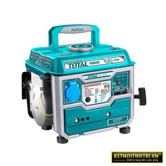 Máy phát điện xăng pha nhớt Total TP18001